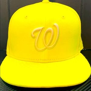 Washington Nationals 59FIFTY Neon Yellow